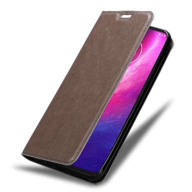 Motorola ONE HYPER Skal Fodral Case (Brun)