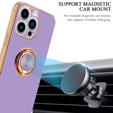 iPhone 13 PRO Skal Fodral Case (Lila)