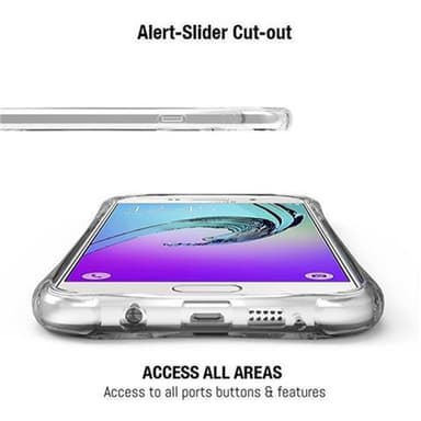 Samsung Galaxy A7 2016 Skal Fodral Case (Transparent)