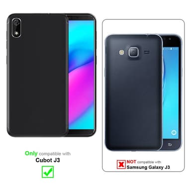Cubot J3 Skal Fodral Case (Röd)