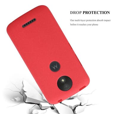 Skal Motorola MOTO C PLUS Fodral Case (Röd)