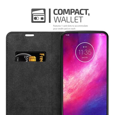 Motorola ONE HYPER Skal Fodral Case (Brun)