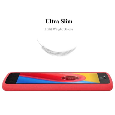 Skal Motorola MOTO C PLUS Fodral Case (Röd)