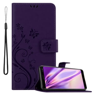Nokia 7 PLUS Plånboksfodral Skal (Lila)