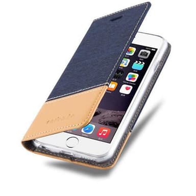 iPhone 6 / 6S Plånboksfodral Skal (Blå)