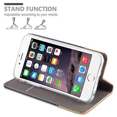 iPhone 6 / 6S Plånboksfodral Skal (Blå)