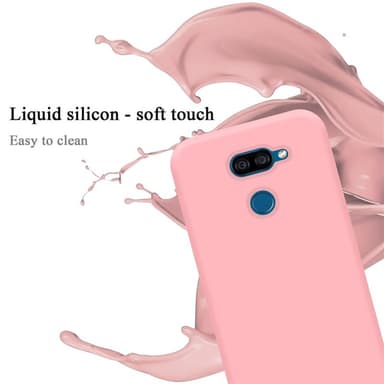 LG K40S Skal Fodral Case (Rosa)