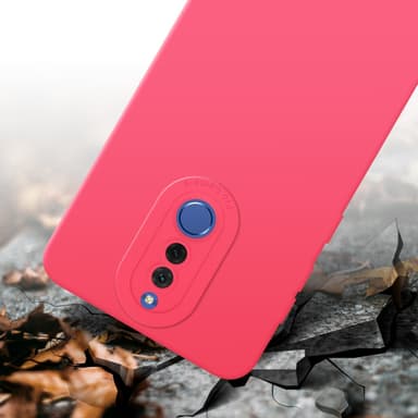 Huawei MATE 10 LITE Skal Fodral Case (Röd)