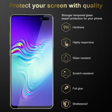 Samsung Galaxy S10 5G Skyddsglas Skyddsfilm Skärmskydd