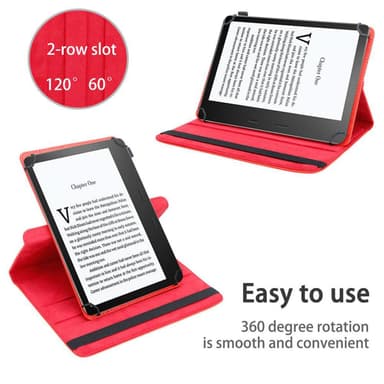 Kindle Oasis 2016 (8. Gen.) Skal Fodral Case (Röd)