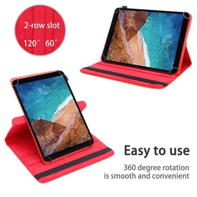 Xiaomi Mi Pad 4 PLUS (10.1 tum) Skal Fodral Case (Röd)