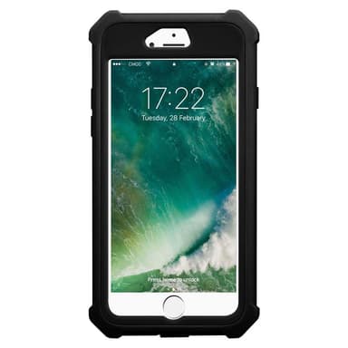 iPhone 7 / 7S / 8 / SE 2020 Skal Fodral Case (Svart)