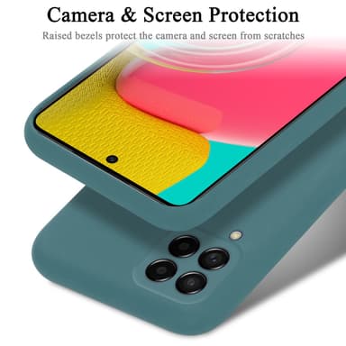 Samsung Galaxy M53 5G Skal Fodral Case (Grön)