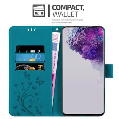 Samsung Galaxy S20 ULTRA Plånboksfodral Skal (Blå)