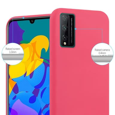 Skal Honor PLAY 4T PRO Fodral Case (Röd)