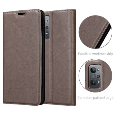 Realme GT 2 / GT Neo 2 Skal Fodral Case (Brun)