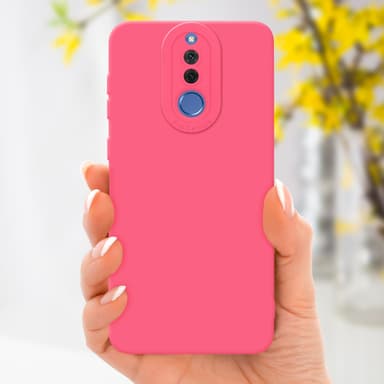Huawei MATE 10 LITE Skal Fodral Case (Röd)