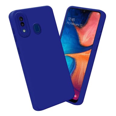Samsung Galaxy A20 / A30 / M10s Skal Fodral Case (Blå)
