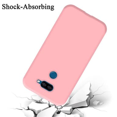 LG K40S Skal Fodral Case (Rosa)