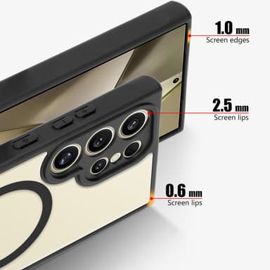 Samsung Galaxy S24 Ultra Skal Fodral kompatibel MagSafe