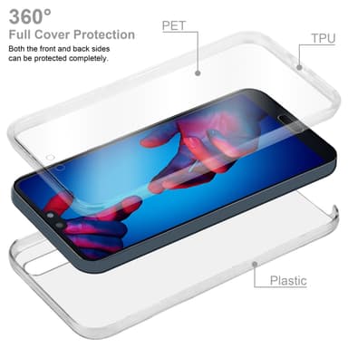 Skal Huawei P20 Fodral Case (Transparent)