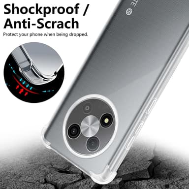 ZTE Blade A73 5G Skal Fodral Case (Genomskinlig)