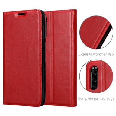 Sony Xperia 5 II Skal Fodral Case (Röd)