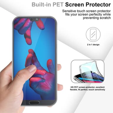 Skal Huawei P20 Fodral Case (Transparent)