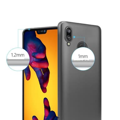 Skal Huawei P20 LITE 2018 / NOVA 3E Fodral Case (Grå)