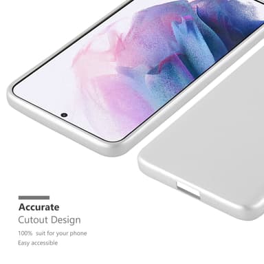 Skal Samsung Galaxy S22 Fodral Case (Silver)
