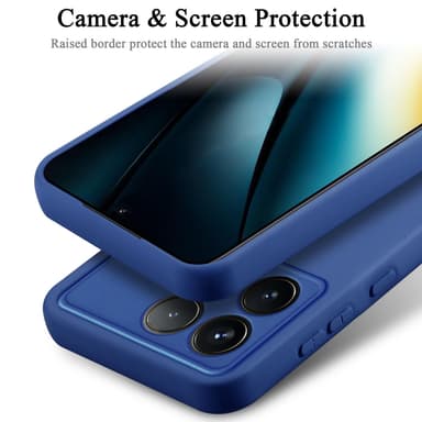 Xiaomi Poco F6 Pro Skal Fodral Case (Blå)
