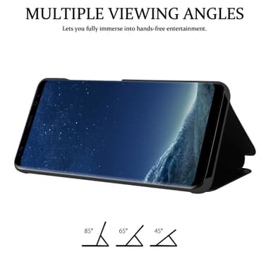 Samsung Galaxy S8 Plånboksfodral Skal (Svart)