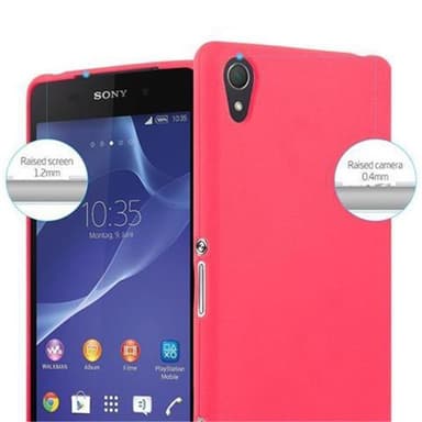 Skal Sony Xperia Z2 Fodral Case (Röd)
