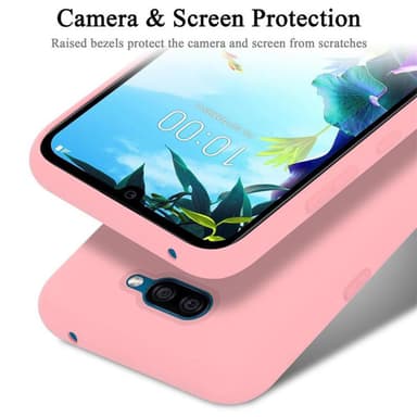 LG K40S Skal Fodral Case (Rosa)