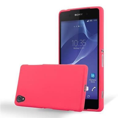 Skal Sony Xperia Z2 Fodral Case (Röd)