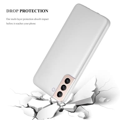 Skal Samsung Galaxy S22 Fodral Case (Silver)