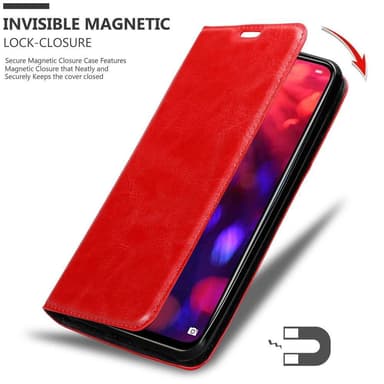 Honor View 20 Skal Fodral Case (Röd)