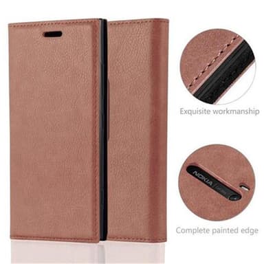 Nokia Lumia 920 Skal Fodral Case (Brun)