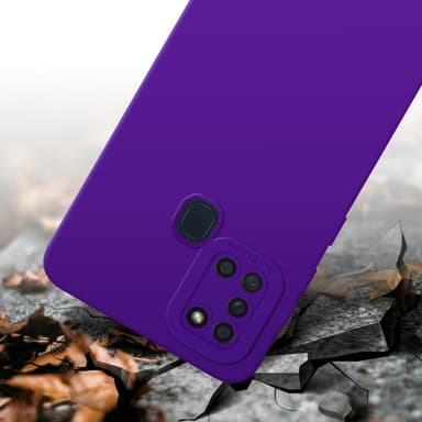 Samsung Galaxy A21s Skal Fodral Case (Lila)