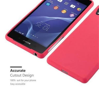 Skal Sony Xperia Z2 Fodral Case (Röd)