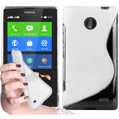 Nokia X Skal Fodral Case (Transparent)
