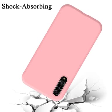 Samsung Galaxy A90 5G Skal Fodral Case (Rosa)