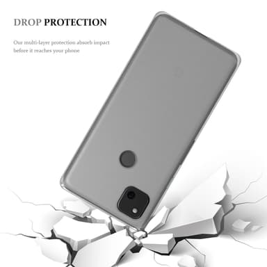 Google PIXEL 4A 5G Skal Fodral Case (Transparent)