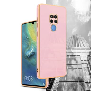 Huawei MATE 20 Skal Fodral Case (Rosa)
