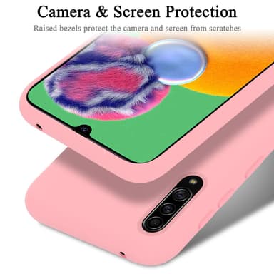 Samsung Galaxy A90 5G Skal Fodral Case (Rosa)