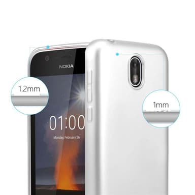 Skal Nokia 1 2018 Fodral Case (Silver)