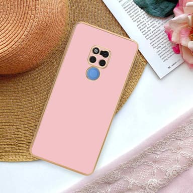 Huawei MATE 20 Skal Fodral Case (Rosa)