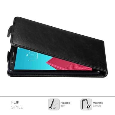 LG G4 / G4 PLUS Flipfodral Skal (Svart)