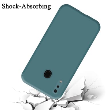 Samsung Galaxy A20 / A30 / M10s Skal Fodral Case (Grön)
