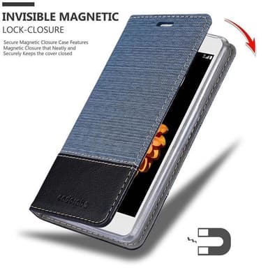 LG K7 2016 Plånboksfodral Skal (Blå)